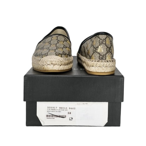 Gucci Women's GG Supreme bees espadrille - Picture 6 of 9
